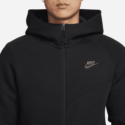 เสื้อมีฮู้ดซิปยาวผู้ชาย Nike Sportswear Tech Fleece Windrunner