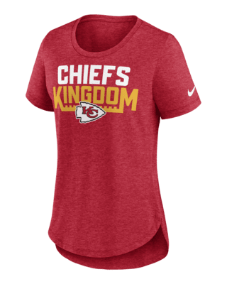 Nike Women's Kansas City Chiefs Football Pride Gold T-Shirt