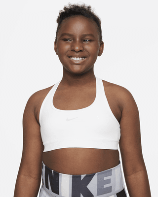 Подростковые  Nike Swoosh Big Kids' (Girls') Sports Bra (Extended Size)