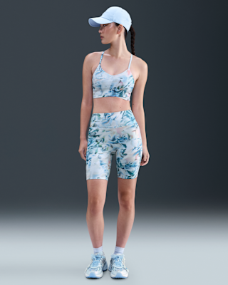 Женские шорты Nike Universa Artist Collection High-Waisted 8" Biker Shorts
