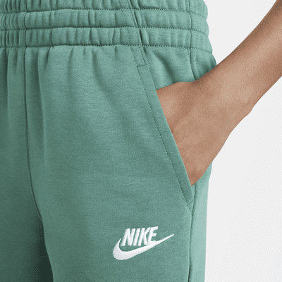 Shorts de French Terry para niños talla grande Nike Sportswear Club Fleece