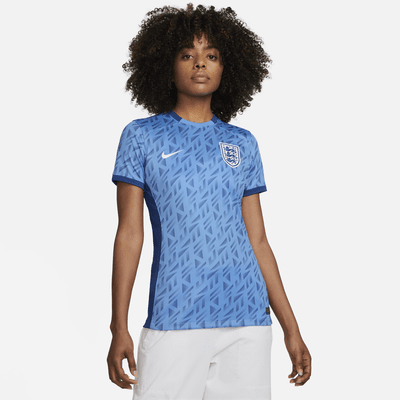 Jersey de fútbol Nike Dri-FIT de Inglaterra visitante 2023 Stadium para mujer