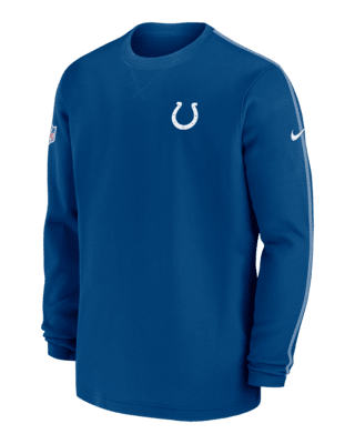 Мужские  Indianapolis Colts Sideline Coach Men’s Nike NFL Long-Sleeve Top