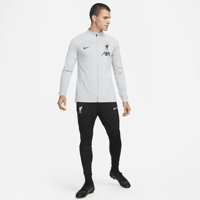 Liverpool F.C. Strike Men's Nike Dri-FIT Knit Football Tracksuit Jacket ...