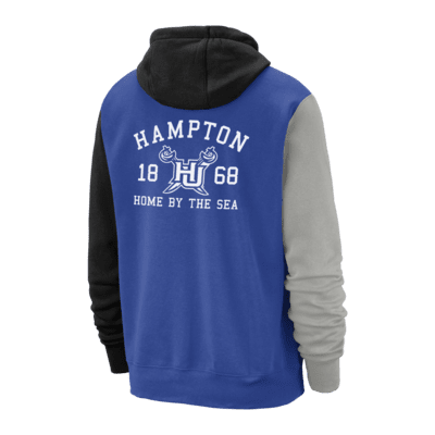 Sudadera con gorro universitaria Nike para hombre Hampton Club Fleece