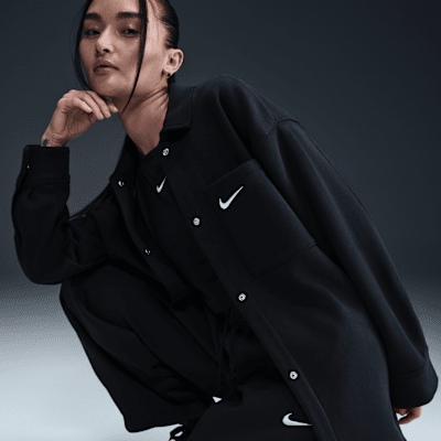 Nike Sportswear Phoenix Fleece Women's Oversized Shirt Jacket