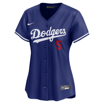 Jersey Nike Dri-FIT ADV de la MLB Limited para mujer Freddie Freeman Los Angeles Dodgers