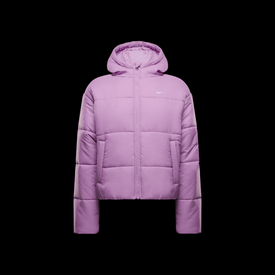 Chamarra con gorro Therma-FIT holgada para mujer Nike Sportswear Classic Puffer