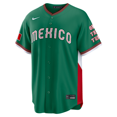 Mexico National Baseball Team 2026 World Baseball Classic Born x Raised Men's Nike Stadium Jersey