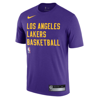 Los Angeles Lakers Men's Nike Dri-FIT NBA Practice T-Shirt. Nike AU