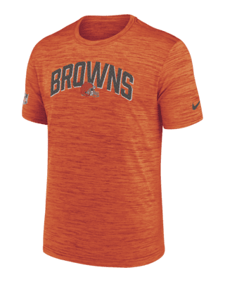 Cleveland Browns Velocity Men's Nike Dri-FIT NFL Long-Sleeve T-Shirt.