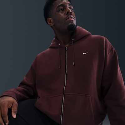 Nike Solo Swoosh Men's Full-Zip Fleece Hoodie