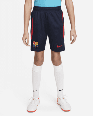 Подростковые шорты FC Barcelona Strike Big Kids' Nike Dri-FIT Soccer Shorts