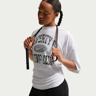 Nike Women's Oversized Dri-FIT Short-Sleeve T-Shirt