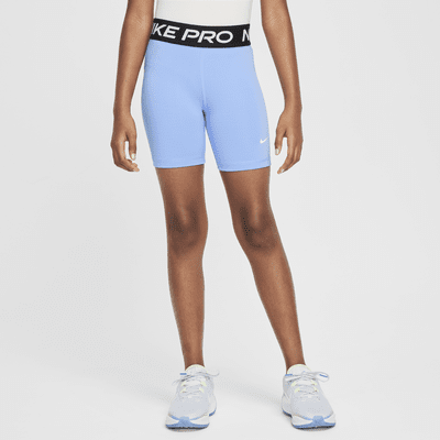 Nike Pro Dri-FIT Shorts (ca. 12,5 cm) für ältere Kinder (Mädchen)