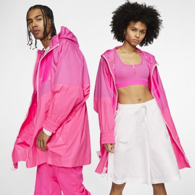 pink nike windbreaker jacket