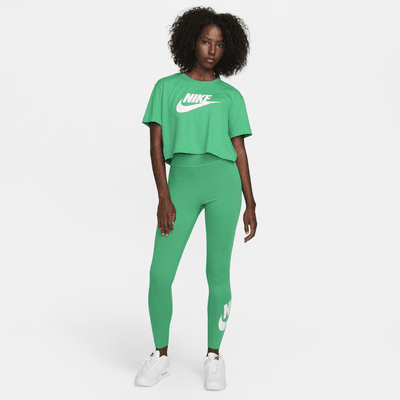 Playera cropped con logotipo para mujer Nike Sportswear Essential