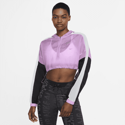 nike crop top running