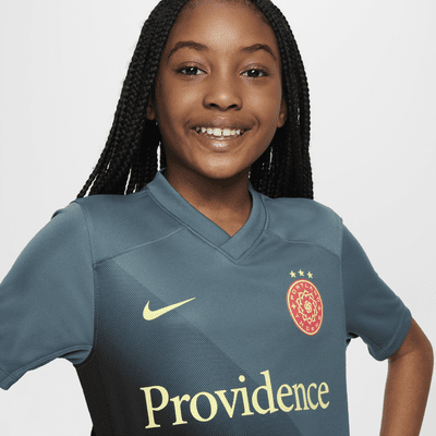 Portland Thorns FC 2024 Stadium Secondary Big Kids' Nike Dri-FIT NWSL Replica Jersey