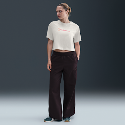 Playera holgada cropped para mujer Nike Sportswear Club