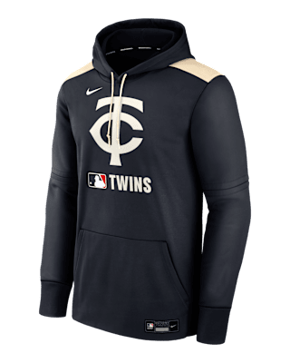 Мужское худи Minnesota Twins Authentic Collection Nike Therma MLB Pullover Hoodie