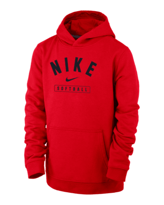 Подростковое худи Nike Big Kids' Softball Pullover Hoodie