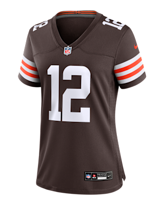 Женские джерси Shedeur Sanders Cleveland Browns 2025 NFL Draft Women’s Nike NFL Game Jersey