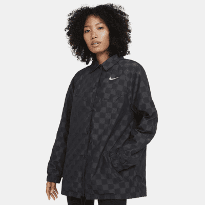 nike sportswear icon clash women's woven track jacket