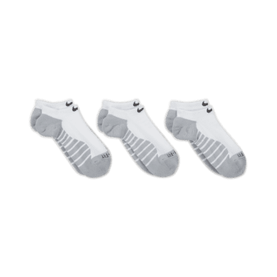 Calcetines de entrenamiento invisibles para mujer Nike Everyday Max Cushioned (3 pares)