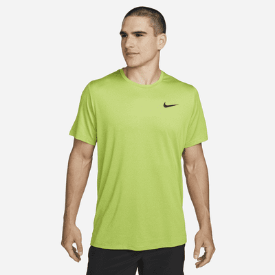 nike pro green shirt