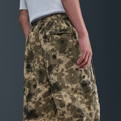 Pants de tejido Woven Dri-FIT camuflajeados de ajuste holgado para hombre Nike Tech