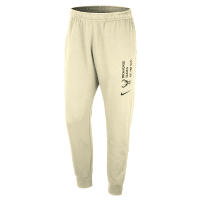 Joggers de la NBA Nike para hombre Milwaukee Bucks Club Courtside