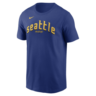 Julio Rodríguez Seattle Mariners City Connect Fuse Men's Nike MLB T-Shirt