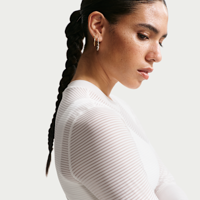 Nike Sportswear Women's Tight Long-Sleeve Sheer Top