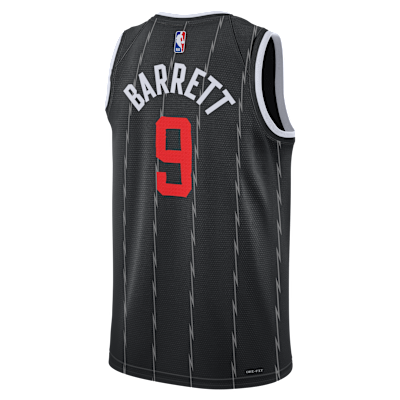 Jersey Nike de la NBA Swingman para hombre RJ Barrett Toronto Raptors City Edition