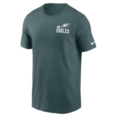 Men's Nike Teal Jacksonville Jaguars Essential Blitz Lockup T-Shirt Size: Small