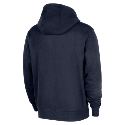 Sudadera de entrenamiento con gorro sin cierre Nike de la NBA para hombre LA Clippers Club