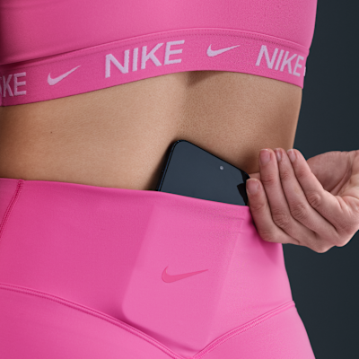 Nike Universa Women's Medium-Support High-Waisted 8" Biker Shorts with Pockets