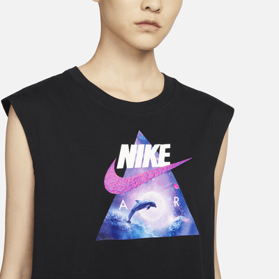 Nike Sportswear Women's Muscle Cropped Tank Top