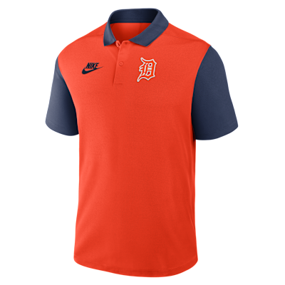 Polo Nike Dri-FIT de la MLB para hombre Detroit Tigers Cooperstown Victory