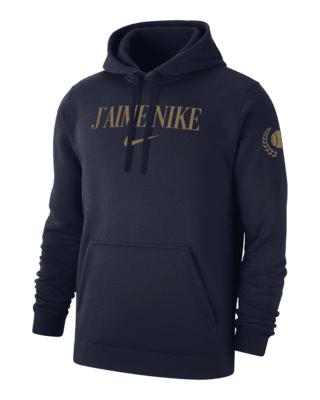 Мужское худи Nike Club Fleece Tennis Pullover Hoodie для тенниса