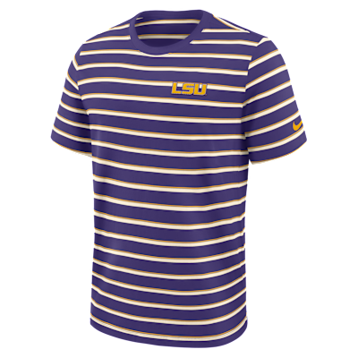 LSU Athletic Prep Legacy Summit Stripe Men's Nike College T-Shirt