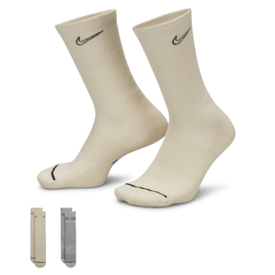 Nike Everyday Plus Cushioned Crew Socks (2 Pairs)