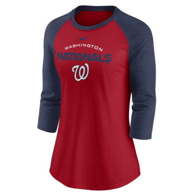 Nike Next Up (MLB Washington Nationals) Women's 3/4-Sleeve Top