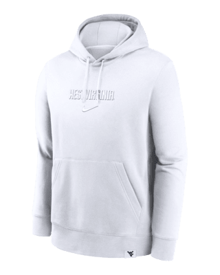 Мужское худи West Virginia Mountaineers Statement Wordmark Lockup Heavyweight Nike College Pullover Hoodie