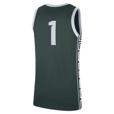 Camiseta de básquetbol para Hombre Nike College Replica (Michigan State)