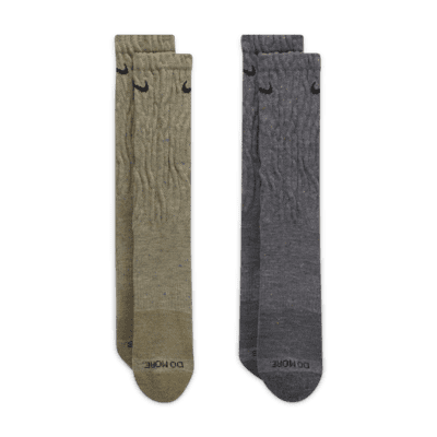 Nike Everyday Plus Cushioned Crew Socks (2 Pairs)