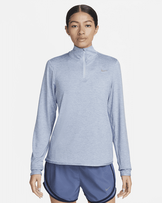 Женские  Nike Swift Element UV Protection 1/4-Zip Top для бега