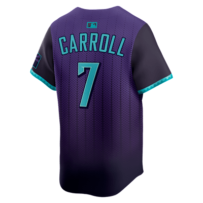 Corbin Carroll Arizona Diamondbacks City Connect Men’s Nike Dri-FIT ADV MLB Limited Jersey
