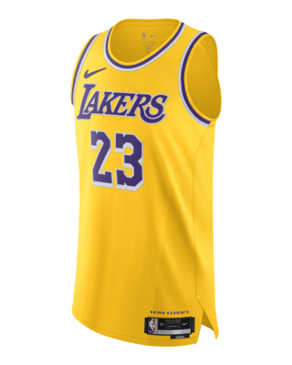 Мужские джерси Los Angeles Lakers Icon Edition 2022/23 Nike Dri-FIT ADV NBA Authentic Jersey